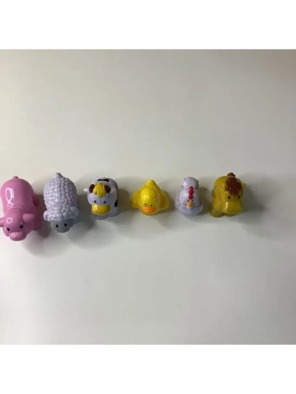 Happyland Plastic Farm Animals Bundle Of 6pcs, Used